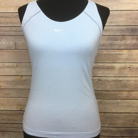 nike running tank with built in bra